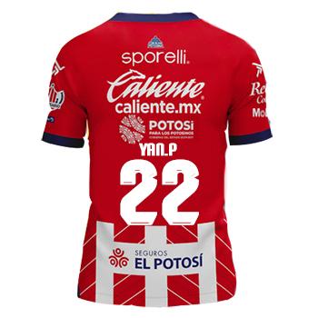 Jersey Atletico San Luis Home Sporelli 2024/25 Piccini