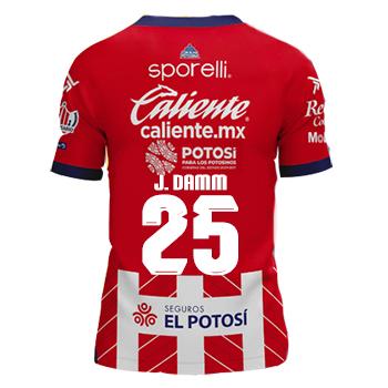 Jersey Atletico San Luis Local Sporelli 2024/25 Damm