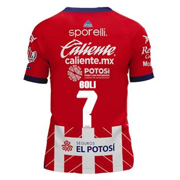 Jersey Atletico San Luis Home Sporelli 2024/25 Boli