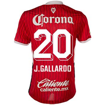 Jersey Toluca Home New Balance Gallardo 2024/25